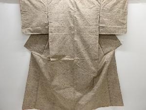 流水に花模様織り出し本場大島紬着物